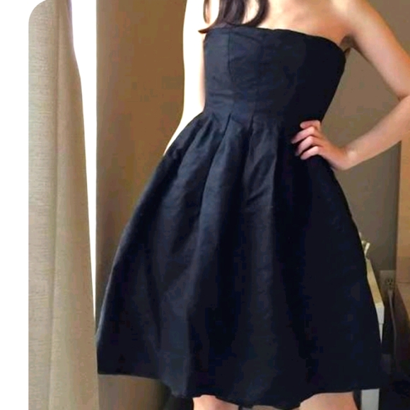 J. Crew Dresses & Skirts - J.Crew dark Navy  strapless cocktail dress Sz: 12